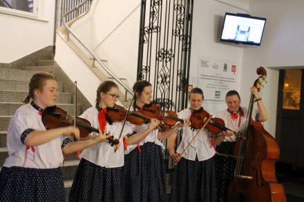 Fragment występu Kapel z Wisły